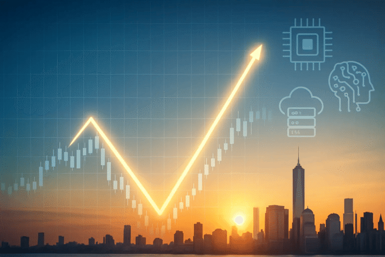 stock v shaped graph