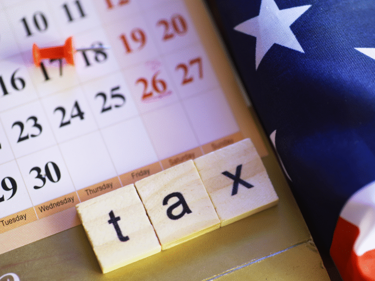 Tax planning calendar with due dates for estimated payments